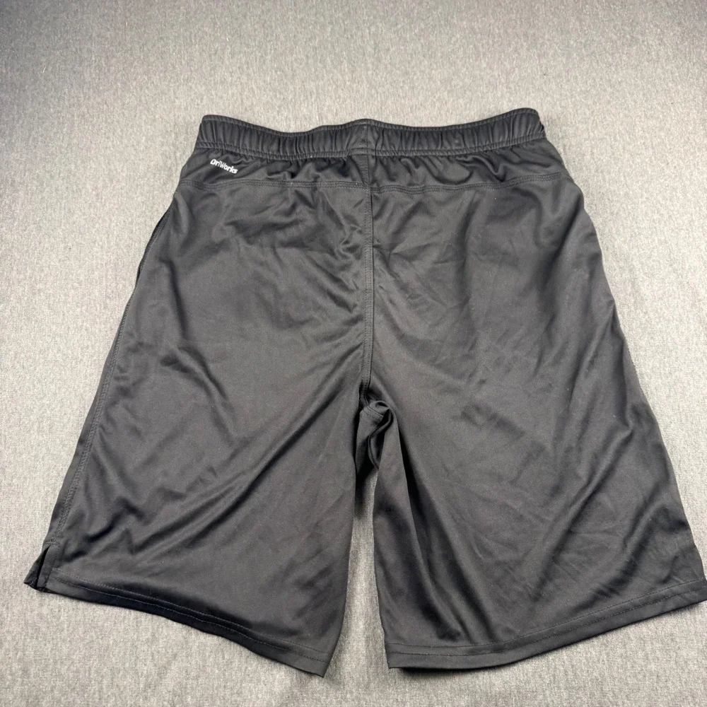 Athletic Works Boys Shorts 2 Pack XXL 18 DriWorks Black‎ Neon Green Activewear
